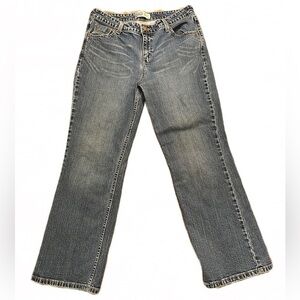 👖 Signature by Levi Strauss Mid Rise Bootcut Jeans | Blue | Size 14 Short